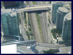 Views from CN Tower 64  - miniature effect